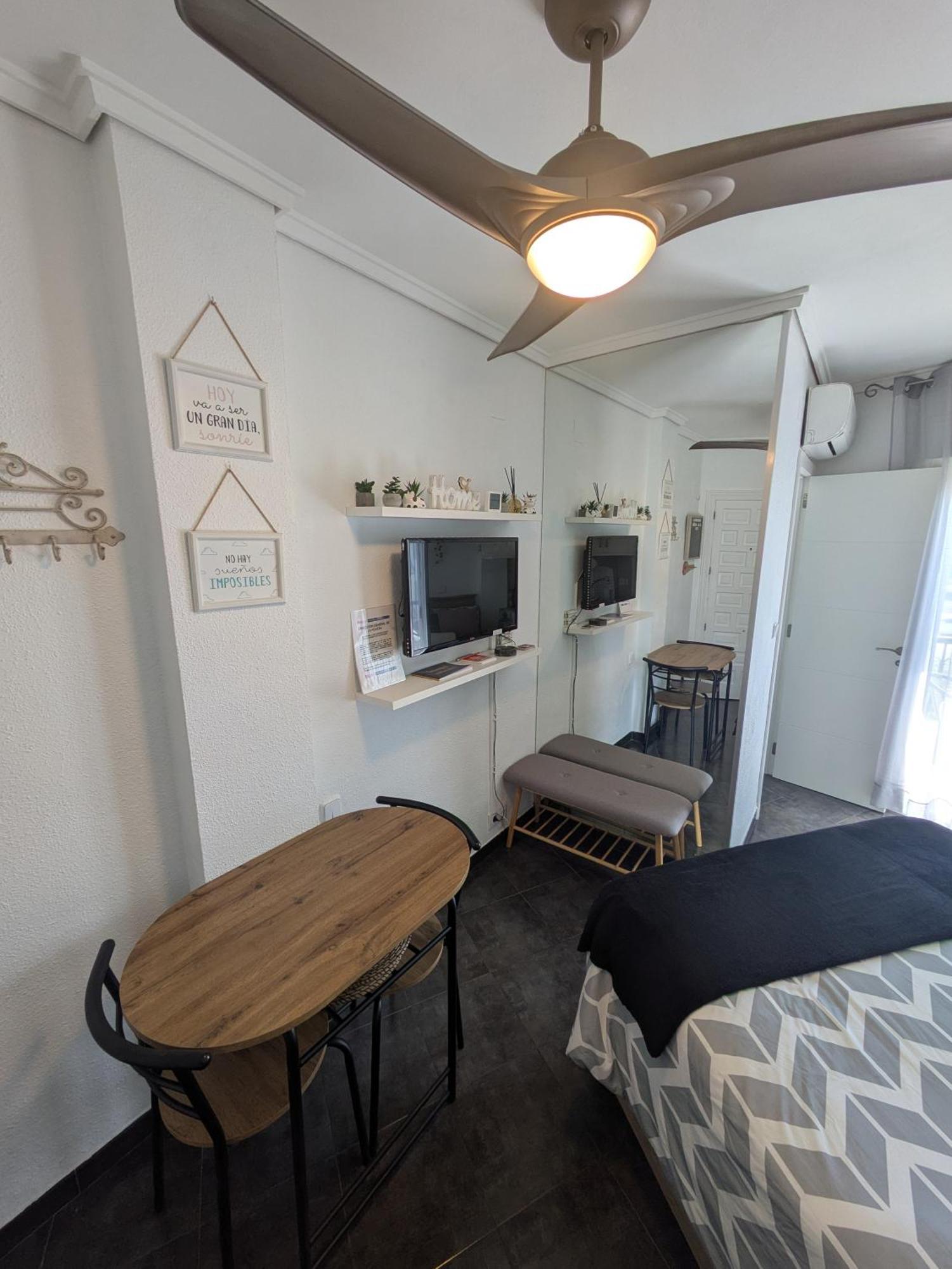 Estudio Con Piscina, Playa Y Wifi Дения Екстериор снимка