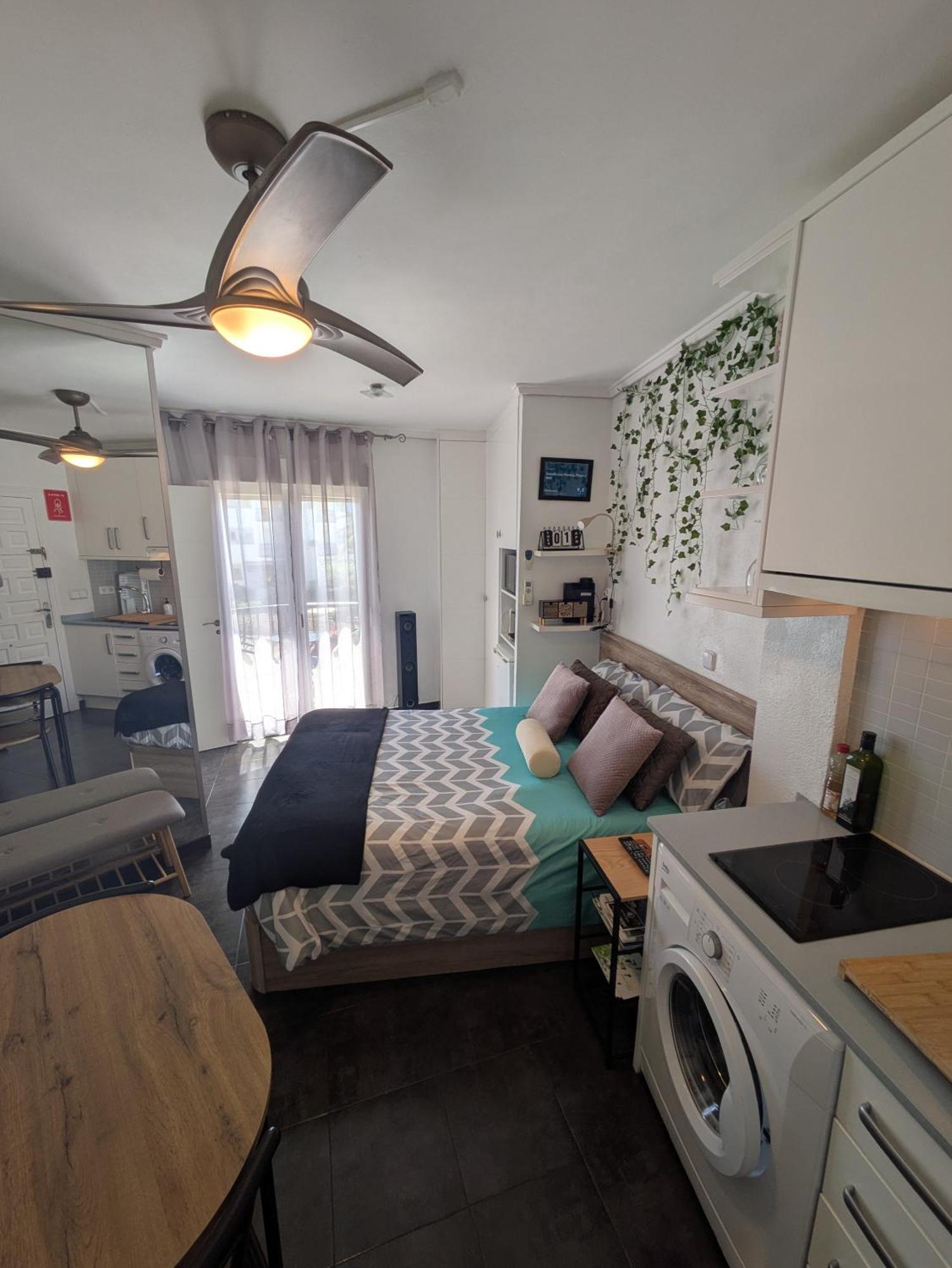 Estudio Con Piscina, Playa Y Wifi Дения Екстериор снимка